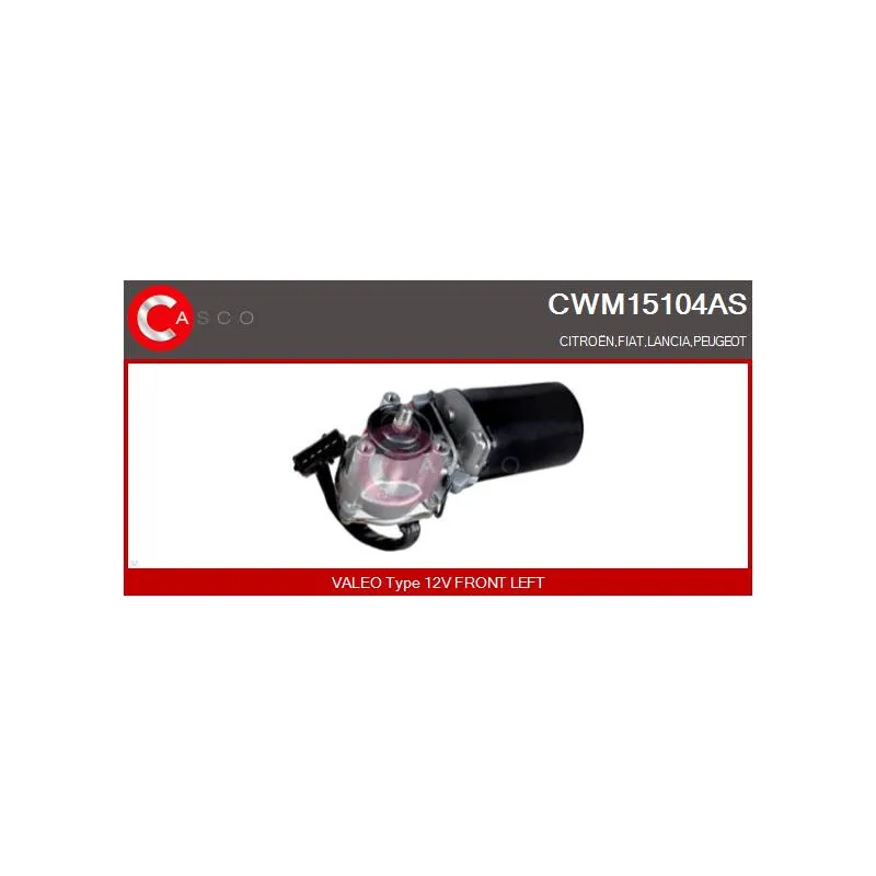 Moteur d'essuie-glace CASCO CWM15104AS