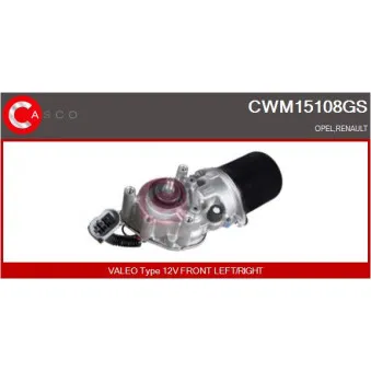 Moteur d'essuie-glace CASCO CWM15108GS