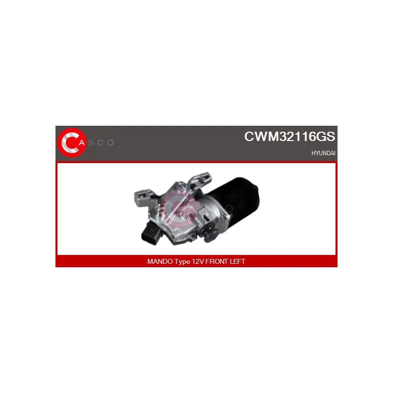 Moteur d'essuie-glace CASCO CWM32116GS