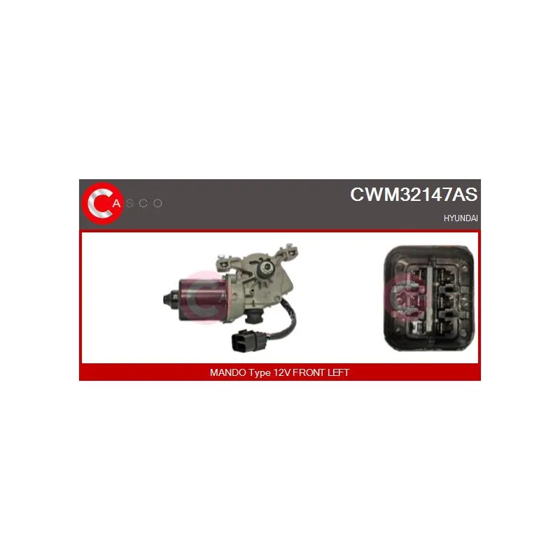 Moteur d'essuie-glace CASCO CWM32147AS