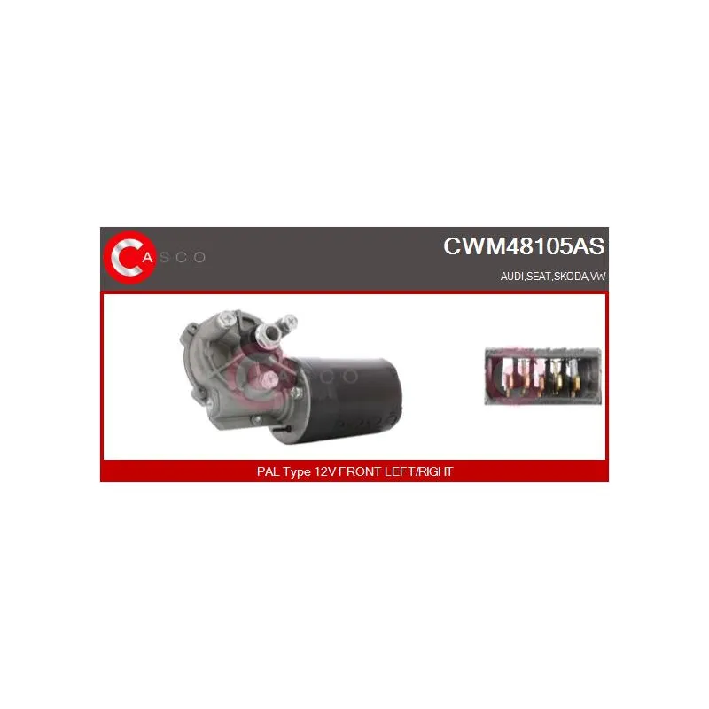 Moteur d'essuie-glace CASCO CWM48105AS