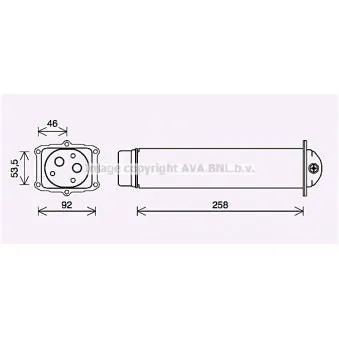 Intercooler, échangeur AVA QUALITY COOLING AI4416