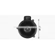 Moteur électrique, pulseur d'air habitacle AVA QUALITY COOLING AI8449 - Visuel 2