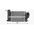 Intercooler, échangeur AVA QUALITY COOLING DN4469 - Visuel 1