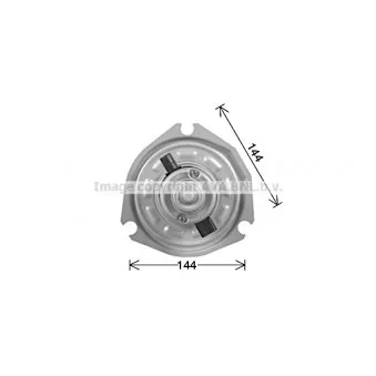 Moteur électrique, pulseur d'air habitacle AVA QUALITY COOLING