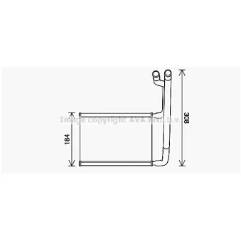 Système de chauffage AVA QUALITY COOLING FD6645