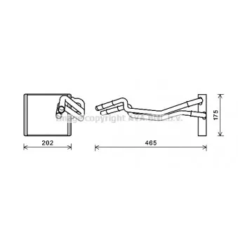 Système de chauffage AVA QUALITY COOLING FDA6463