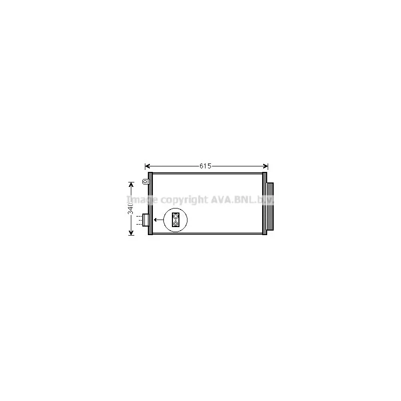 Condenseur, climatisation AVA QUALITY COOLING FTA5412D