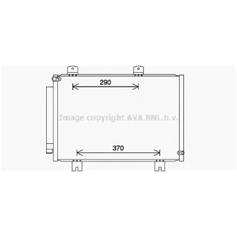 Condenseur, climatisation AVA QUALITY COOLING HD5316D