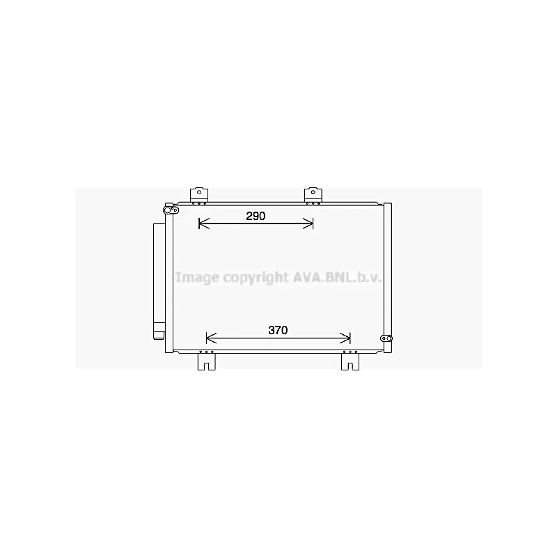 Condenseur, climatisation AVA QUALITY COOLING HD5316D