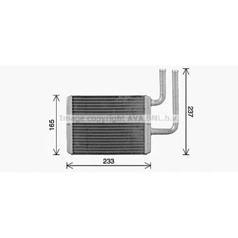 Système de chauffage AVA QUALITY COOLING MT6284