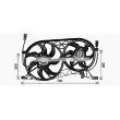 Ventilateur, refroidissement du moteur AVA QUALITY COOLING RT7646 - Visuel 1