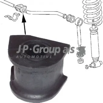 Coussinet de palier, stabilisateur JP GROUP 1140600600