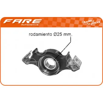 Suspension, arbre de cardan FARE SA 10559