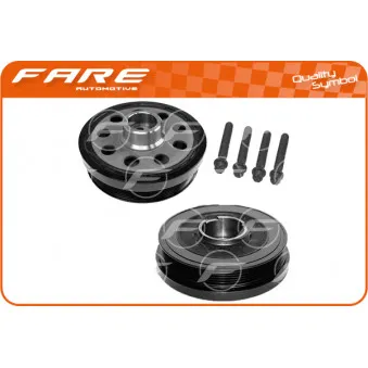 Kit de poulies, vilebrequin FARE SA 4908C