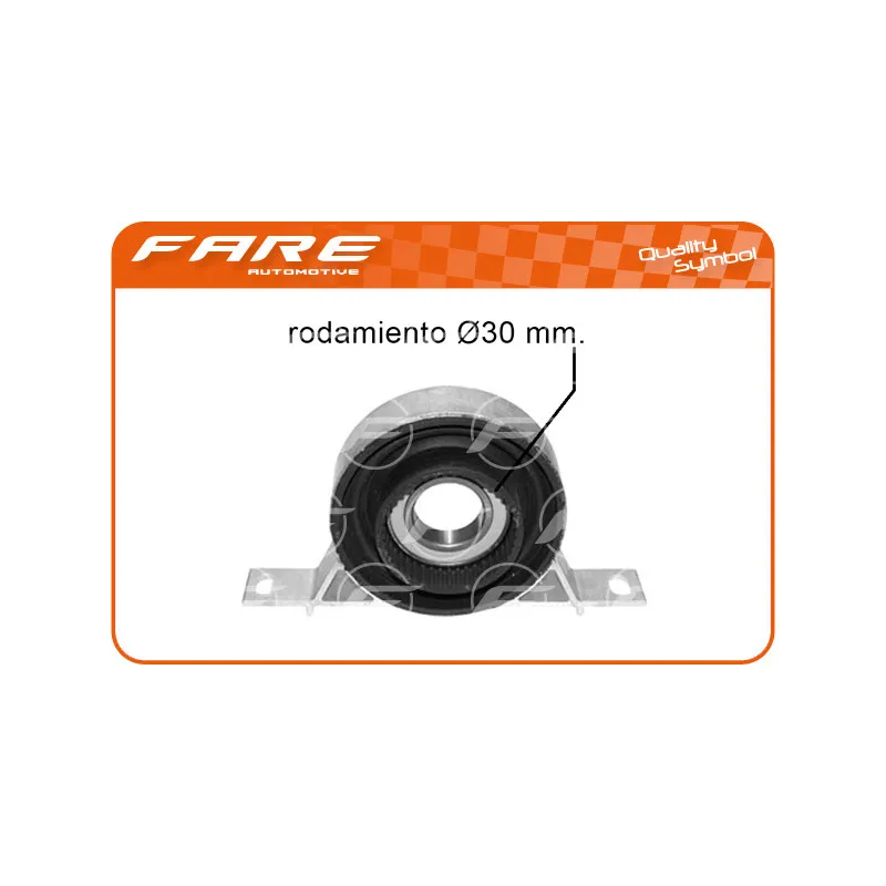 Suspension, arbre de cardan FARE SA 4970