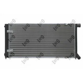 Radiateur, refroidissement du moteur ABAKUS 053-017-0084