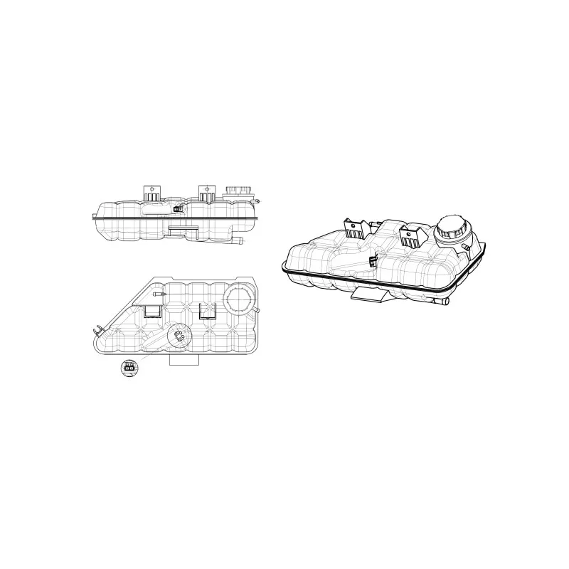 Vase d'expansion, liquide de refroidissement NRF 454045