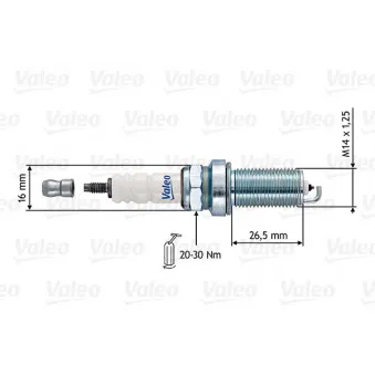 Bougie d'allumage VALEO 246918