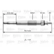 Bougie de préchauffage VALEO 345110 - Visuel 1
