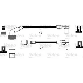 Kit de câbles d'allumage VALEO 346010