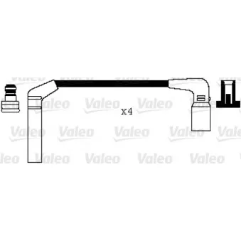 Kit de câbles d'allumage VALEO 346040