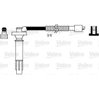 Kit de câbles d'allumage VALEO 346082