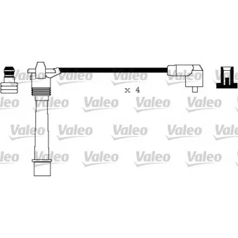 Kit de câbles d'allumage VALEO 346147