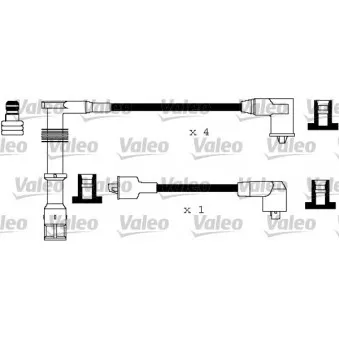 Kit de câbles d'allumage VALEO 346152