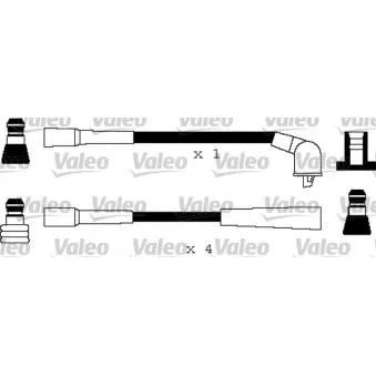 Kit de câbles d'allumage VALEO 346157