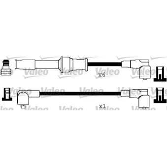 Kit de câbles d'allumage VALEO 346162