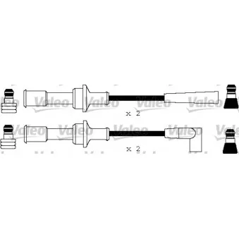 Kit de câbles d'allumage VALEO 346163