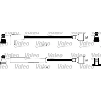 Kit de câbles d'allumage VALEO 346168