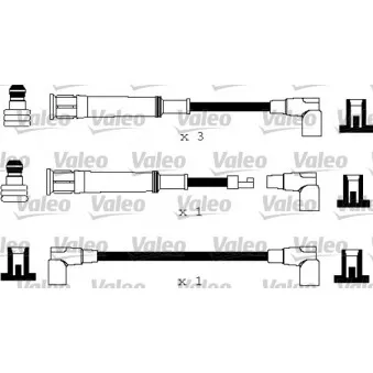 Kit de câbles d'allumage VALEO 346173