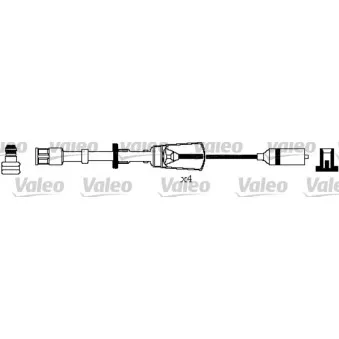 Kit de câbles d'allumage VALEO 346175