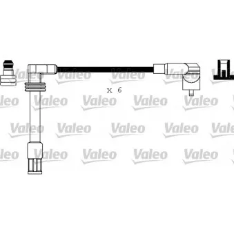 Kit de câbles d'allumage VALEO 346178