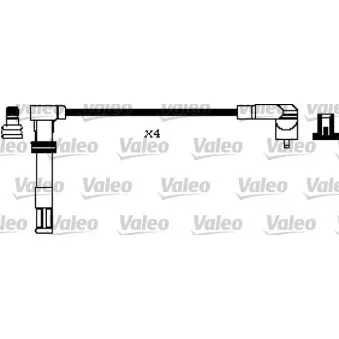 Kit de câbles d'allumage VALEO 346196