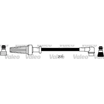 Kit de câbles d'allumage VALEO 346202