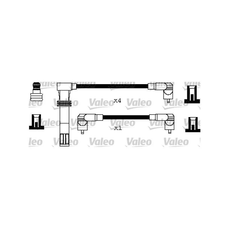 Kit de câbles d'allumage VALEO 346247