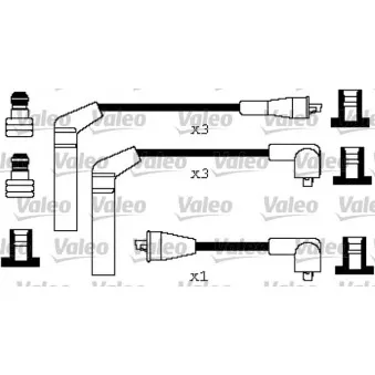 Kit de câbles d'allumage VALEO 346255