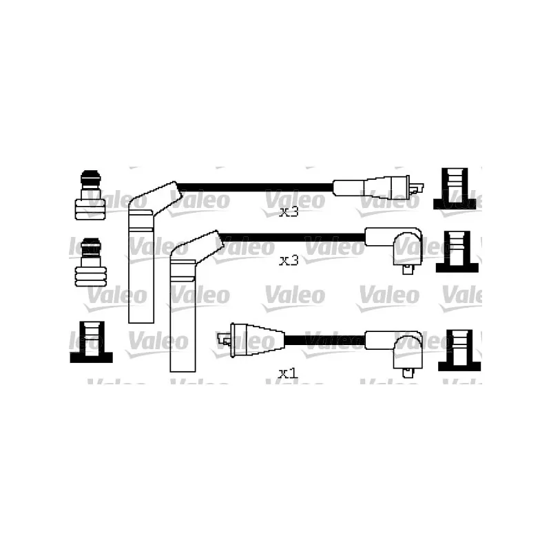 Kit de câbles d'allumage VALEO 346255