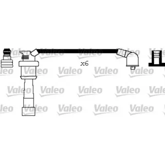 Kit de câbles d'allumage VALEO 346273