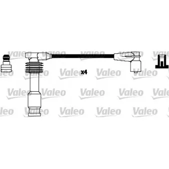 Kit de câbles d'allumage VALEO 346294