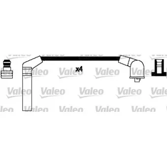 Kit de câbles d'allumage VALEO 346316