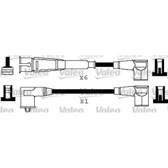 Kit de câbles d'allumage VALEO 346359