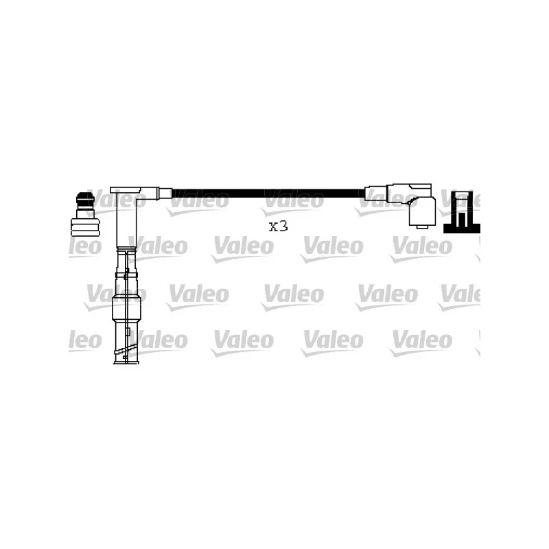 Kit de câbles d'allumage VALEO 346374