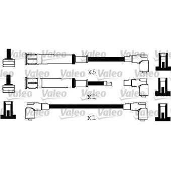 Kit de câbles d'allumage VALEO 346377