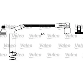 Kit de câbles d'allumage VALEO 346405