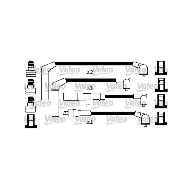 Kit de câbles d'allumage VALEO 346442