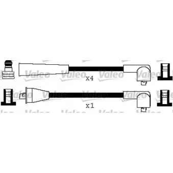 Kit de câbles d'allumage VALEO 346476